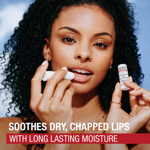 Aquaphor Naturally Inspired Lip Repair Stick with Coconut Oil and Natural Shea Butter, Hydrating Lip Balm Immediately Relieves Dryness and Soothes Chapped Lips, 0.17 Oz Stick, (Pack of 6)